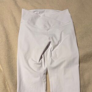 Women's White Yoga Leggings